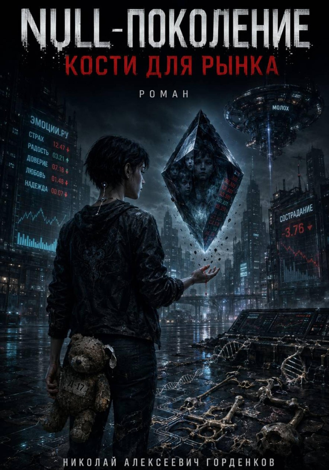 Обложка книги «NULL-ПОКОЛЕНИЕ: КОСТИ ДЛЯ РЫНКА»