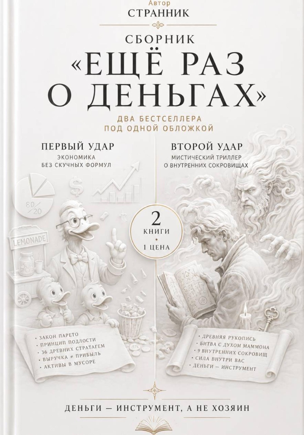 Обложка книги «Сборник «Ещё раз о деньгах»» — Странник