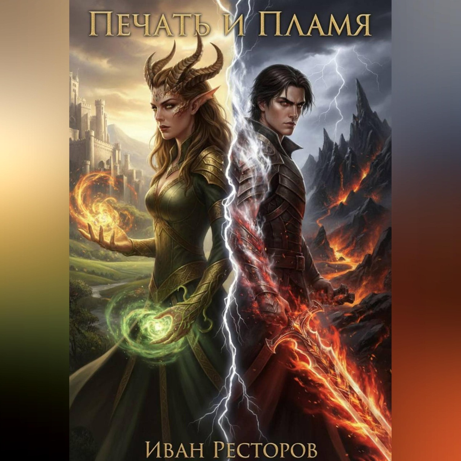 Обложка книги «Печать и Пламя»