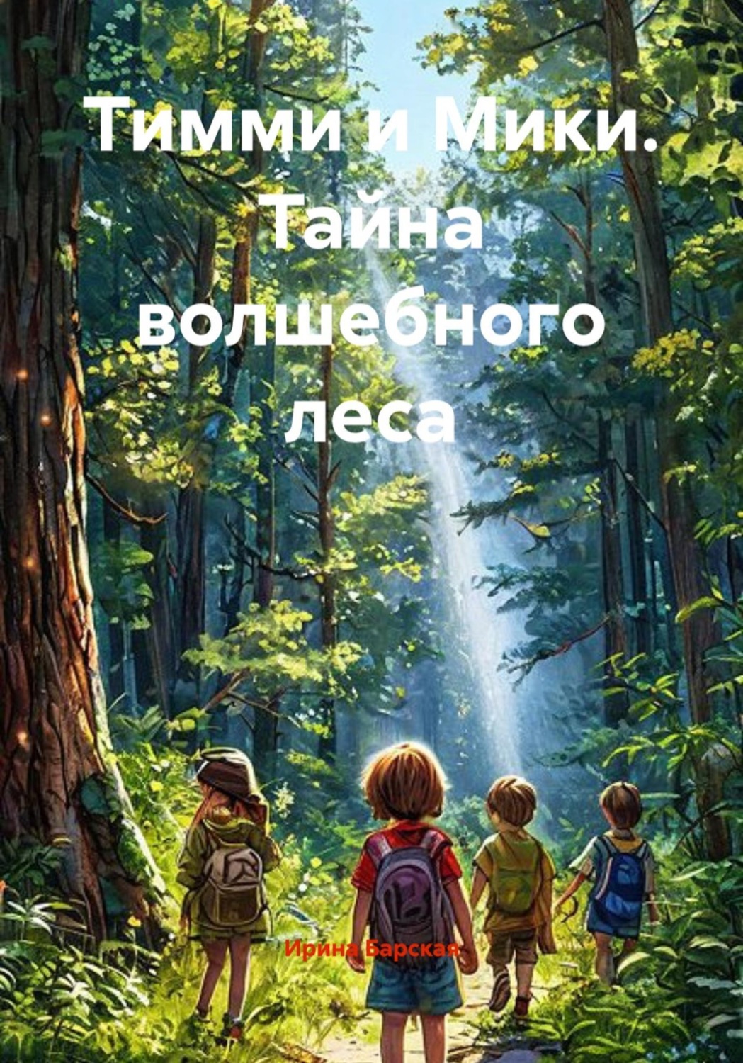 Обложка книги «Тимми и Мики. Тайна волшебного леса»