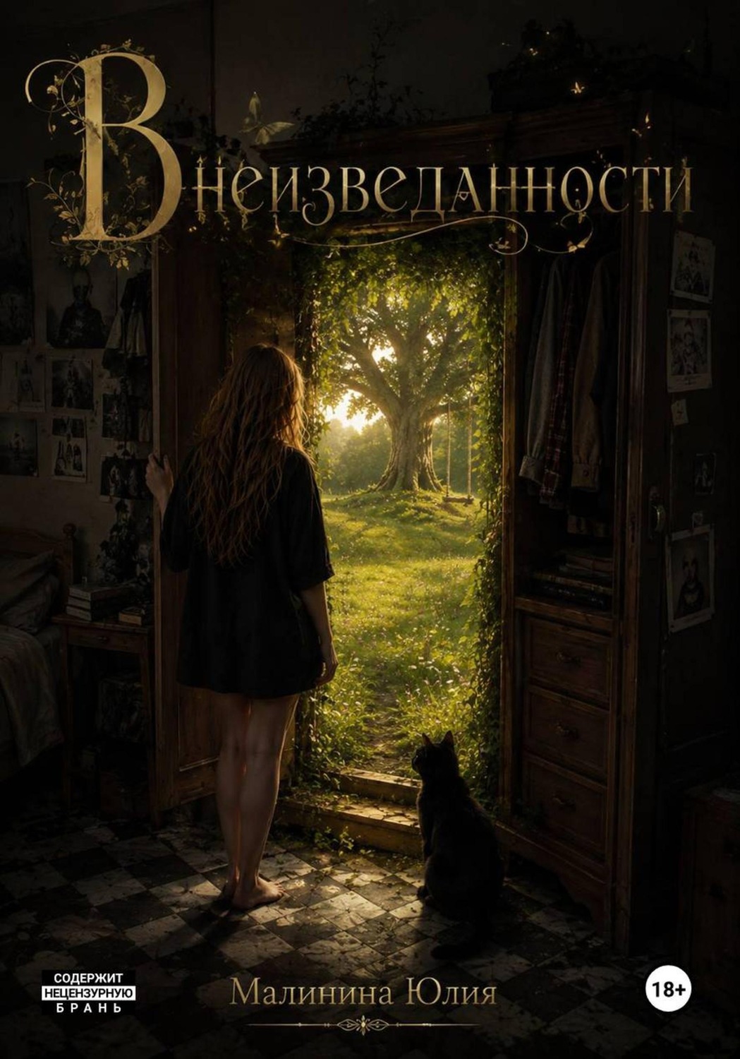 Обложка книги «В неизведанности»