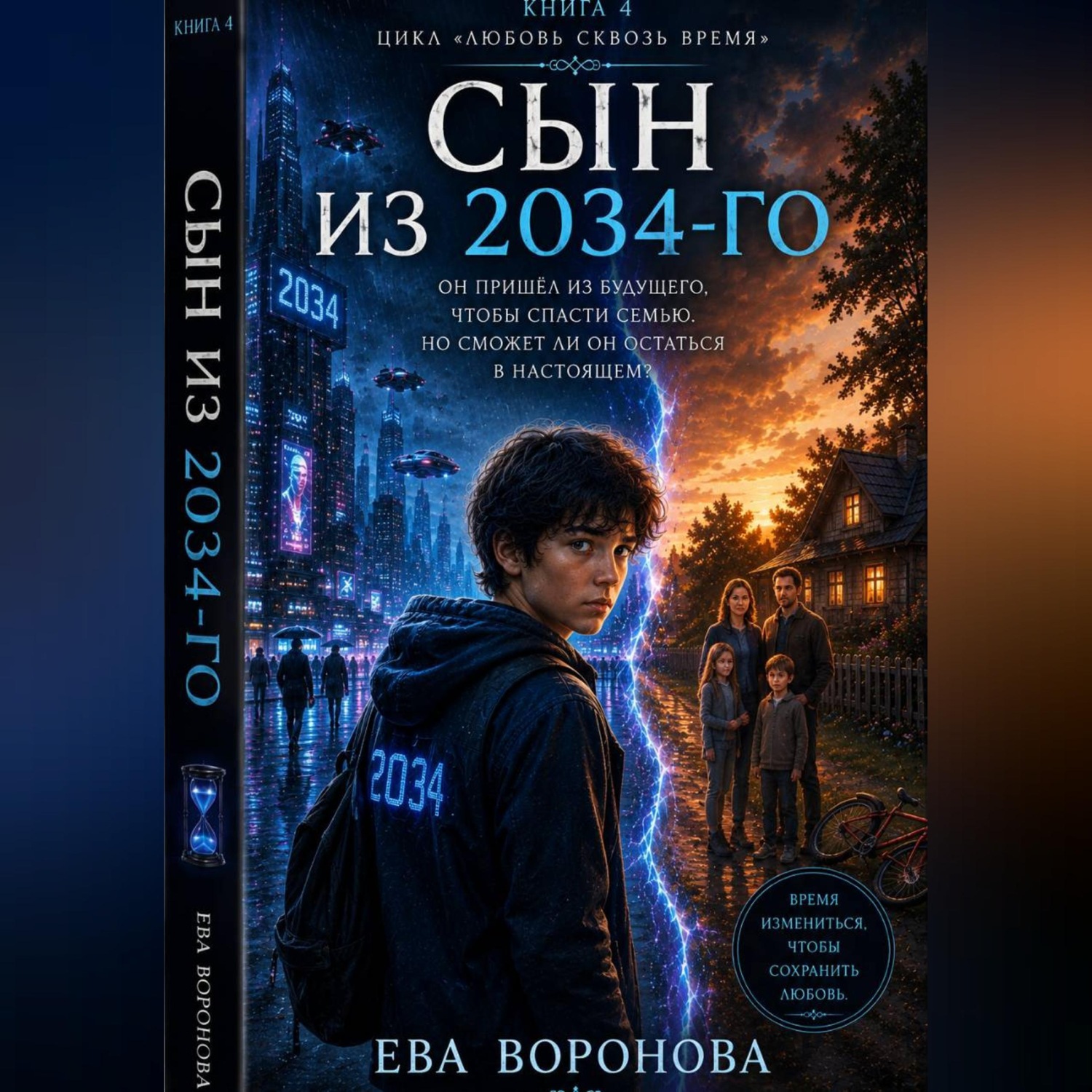 Обложка книги «Сын из 2034-го»