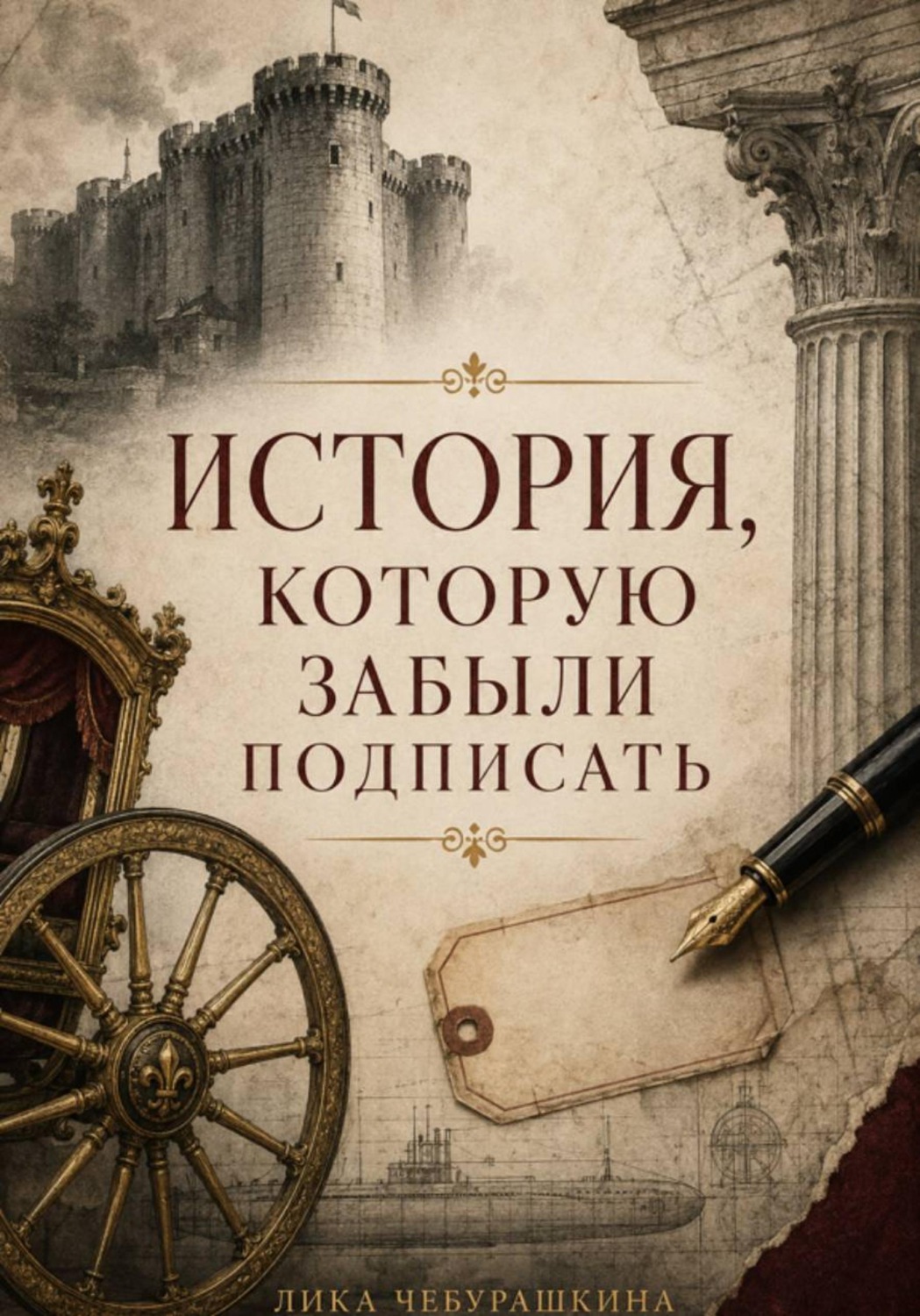 Обложка книги «ИСТОРИЯ, КОТОРУЮ ЗАБЫЛИ ПОДПИСАТЬ»