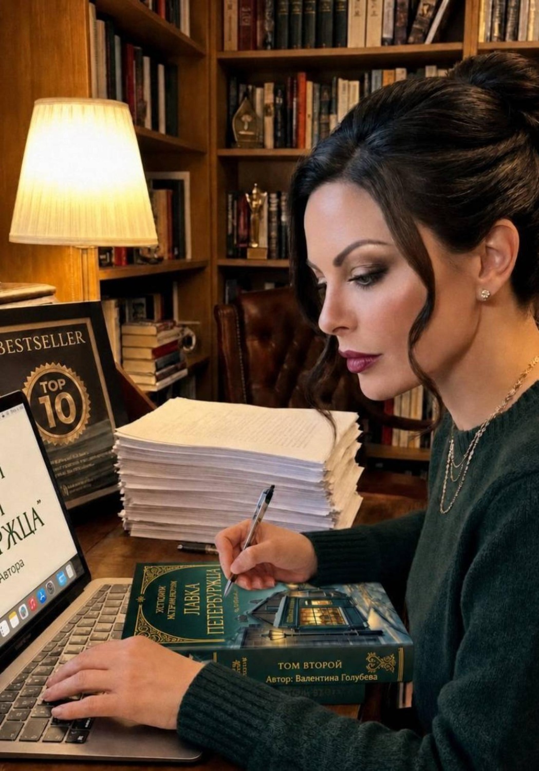 Обложка книги «ВТОРОЙ ТОМ ИСТОРИИ ЛАВКИ ПЕТЕРБУРЖЦА В ЛИЦАХ»