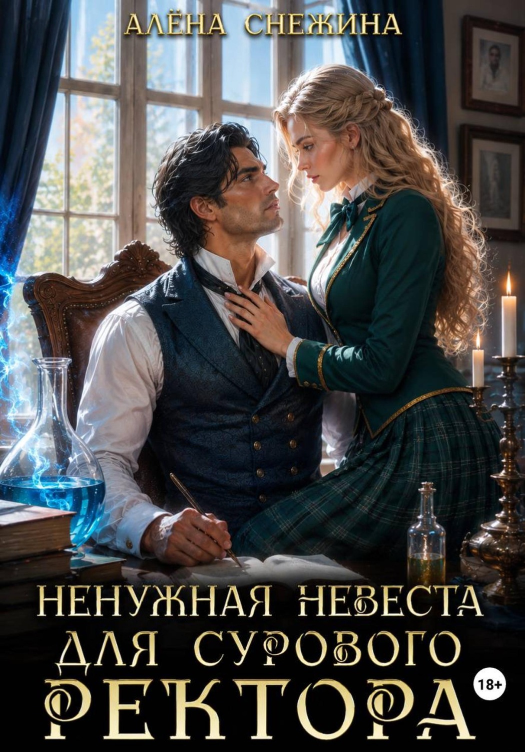Обложка книги «Ненужная невеста для сурового ректора»