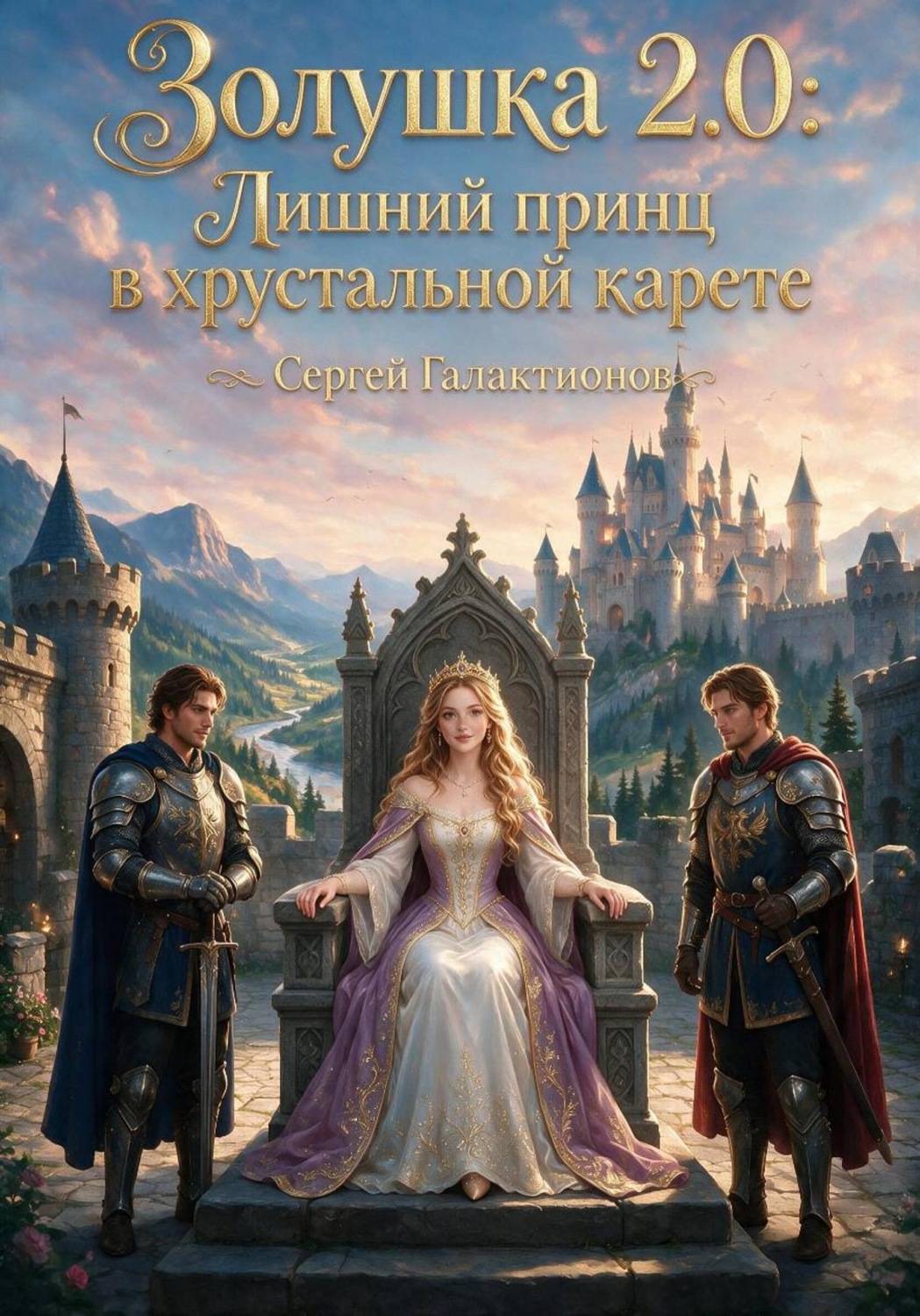 Обложка книги «Золушка 2.0: Лишний принц в хрустальной карете»