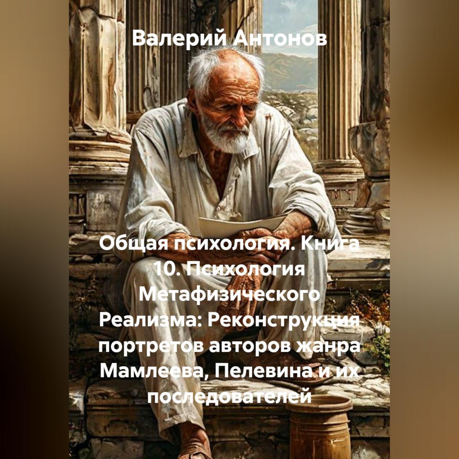 Обложка книги «Общая психология. Книга 10. Психология Метафизического Реализма: Реконструкция портретов авторов жанра Мамлеева, Пелевина и их последователей»