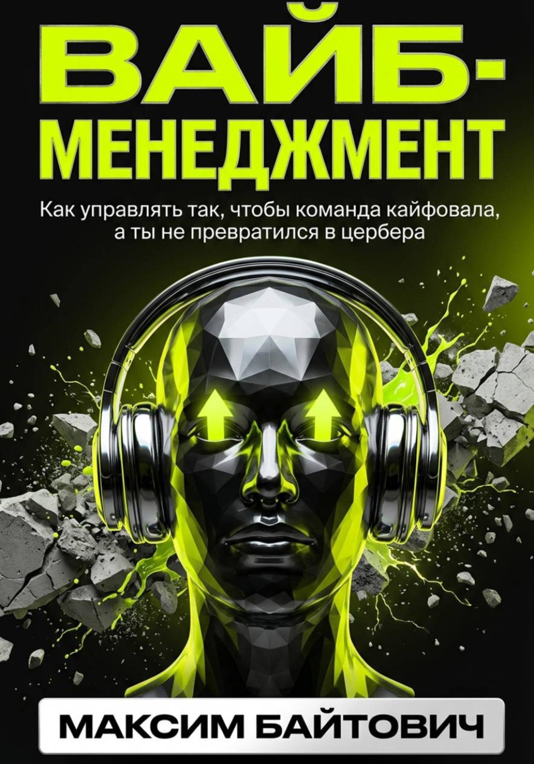 Обложка книги «Вайб-менеджмент. Как управлять так, чтобы команда кайфовала, а ты не превратился в цербера»