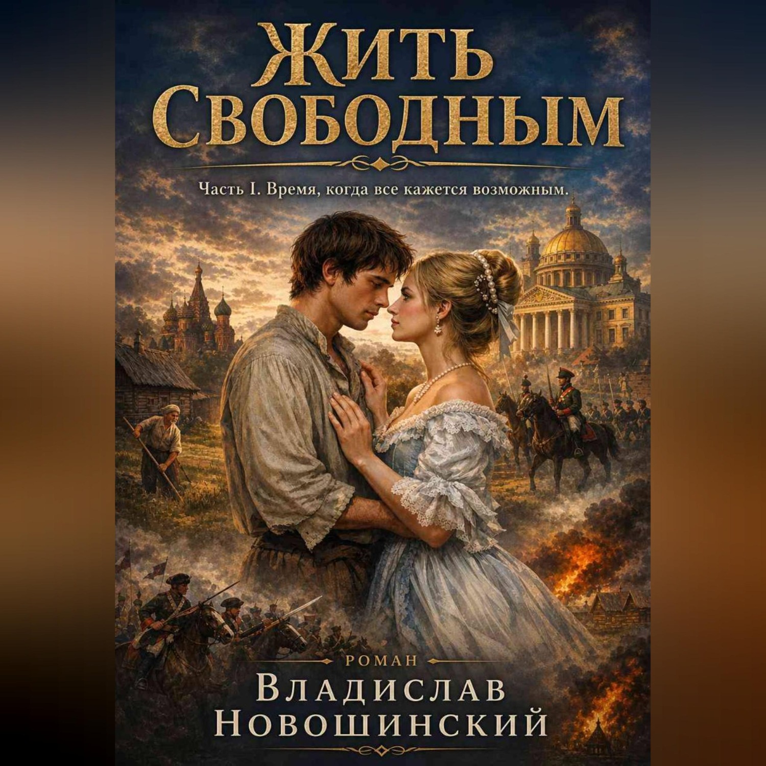 Обложка книги «Жить Свободным. Часть I. Время, когда всё кажется возможным»