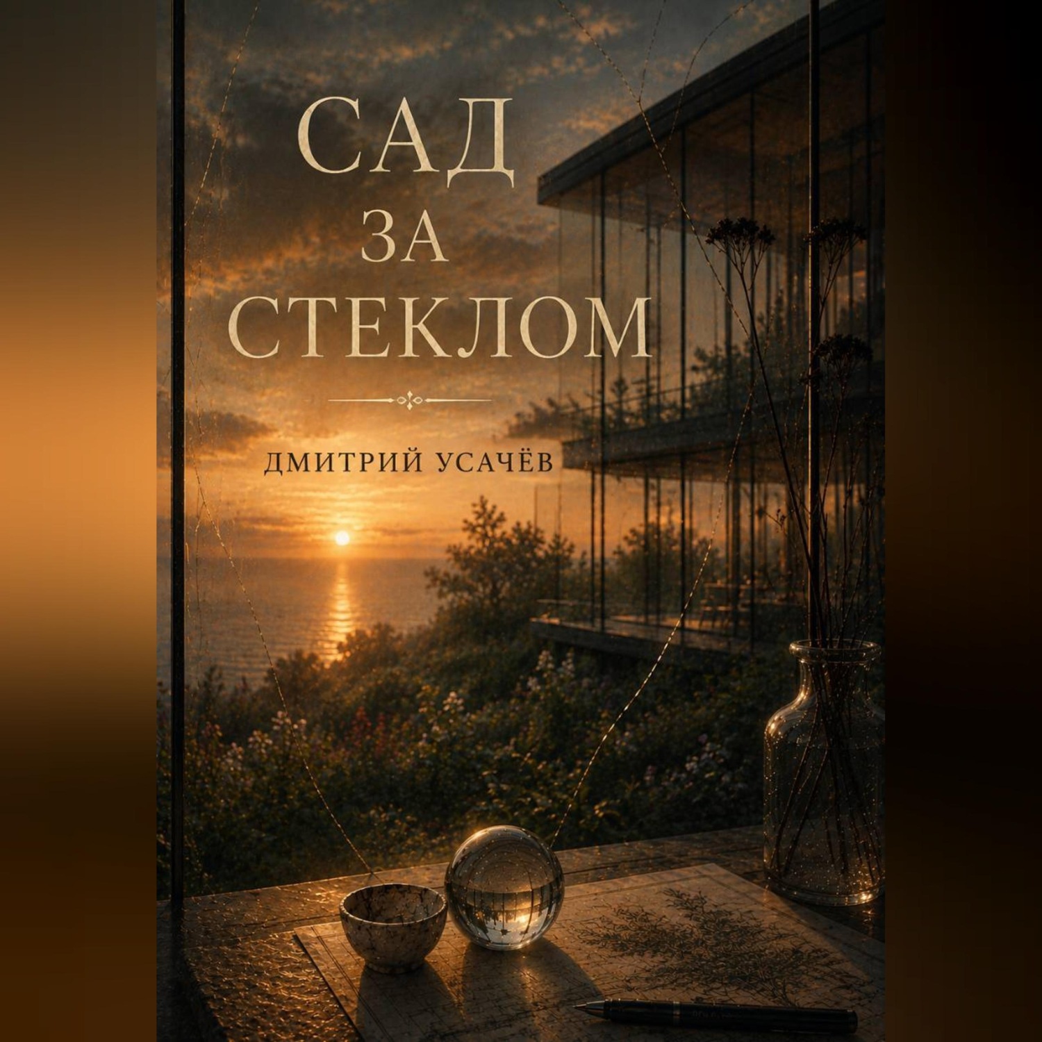 Обложка книги «Сад за стеклом»