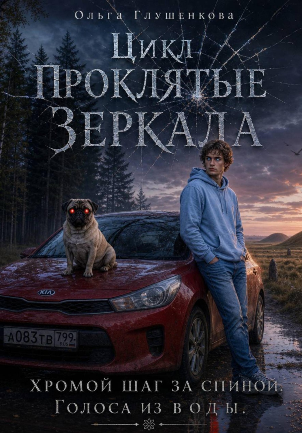 Обложка книги «Хромой шаг за спиной. Голоса из воды»