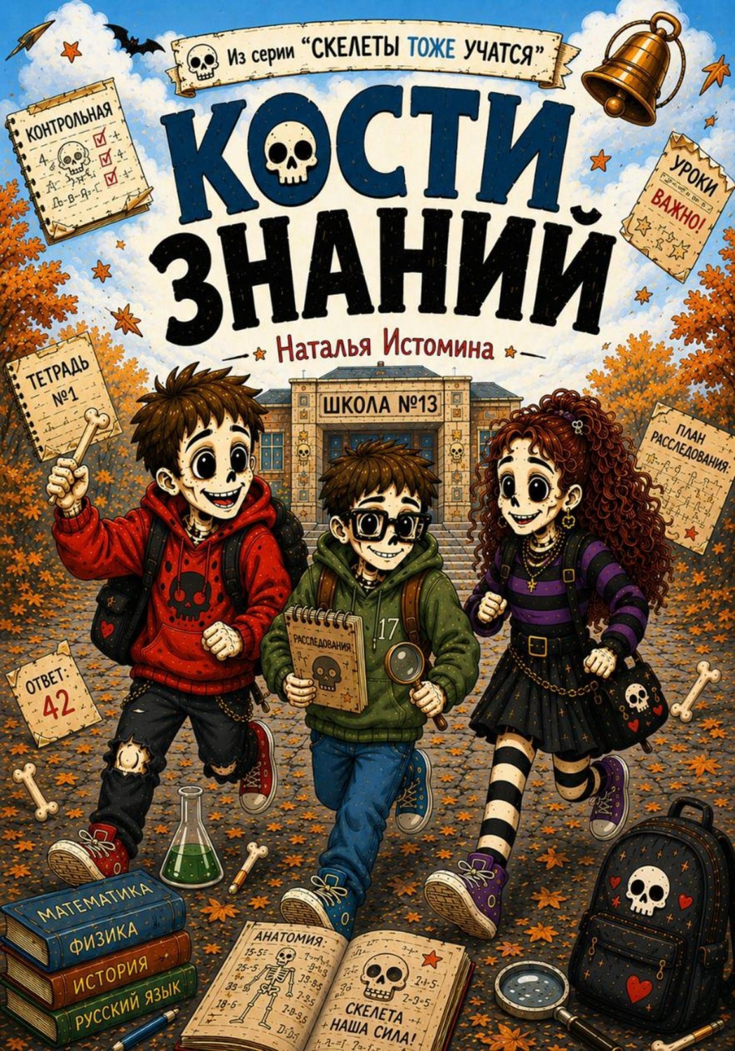 Обложка книги «Кости знаний»