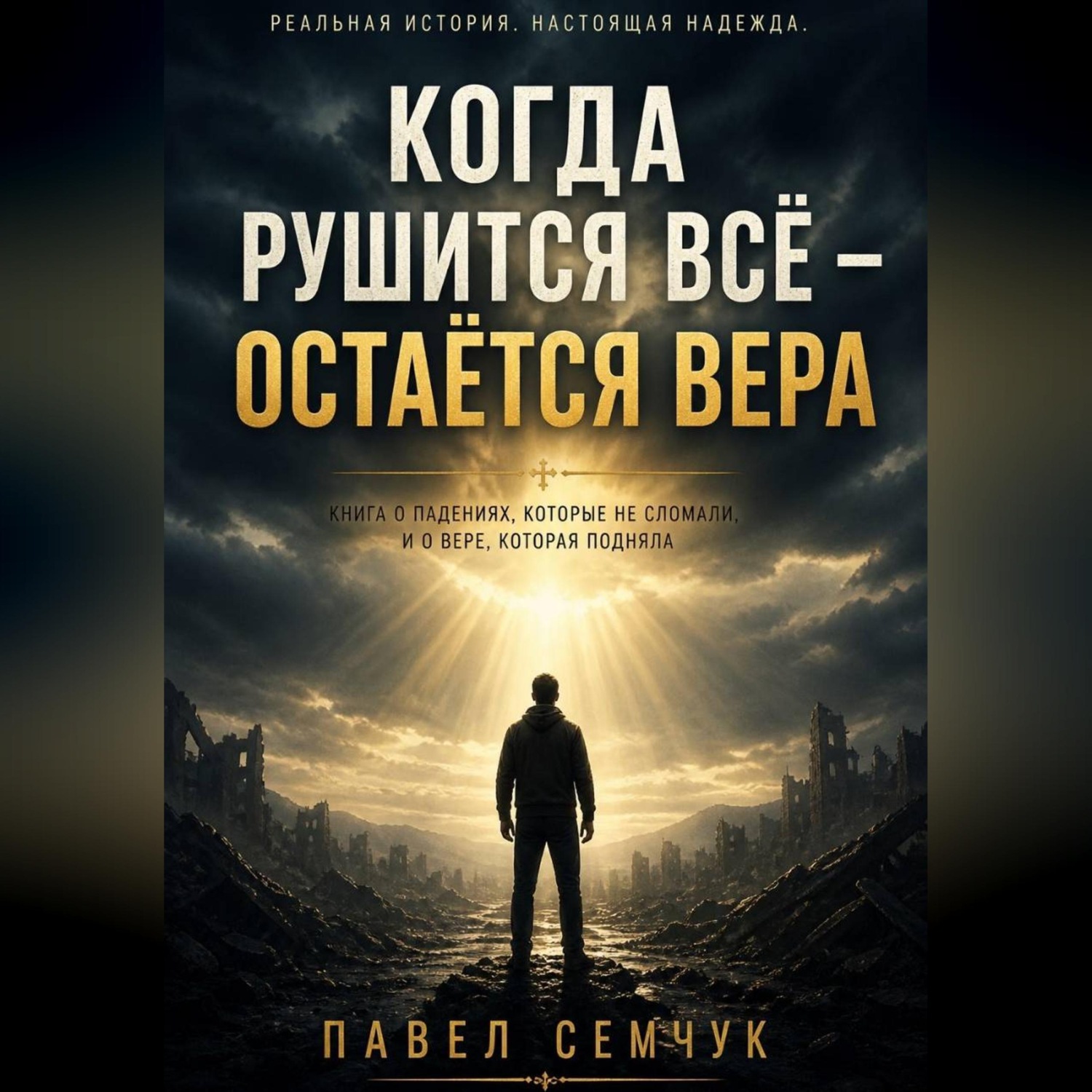 Обложка книги «Когда рушится всё - остаётся вера»