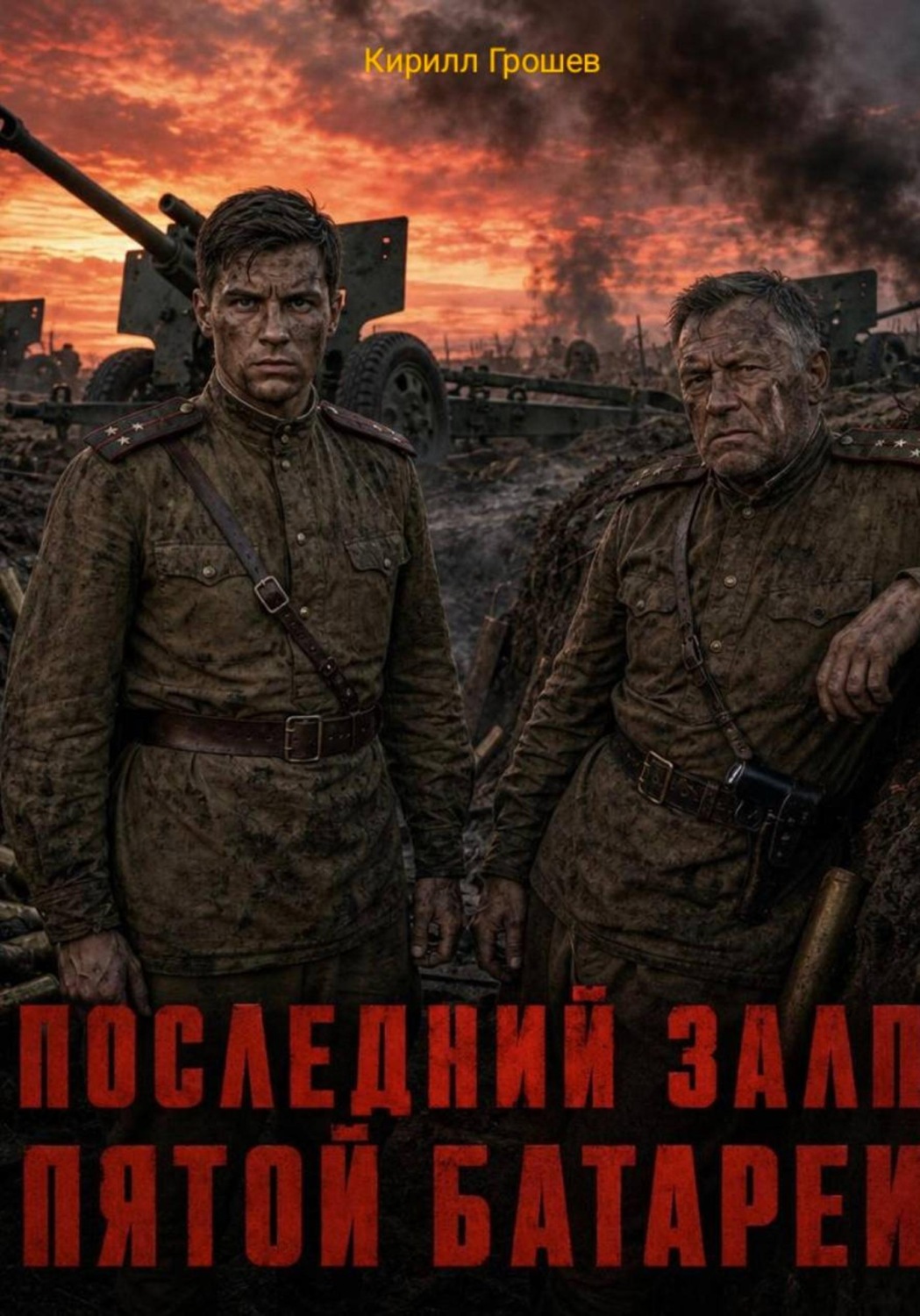 Обложка книги «Последний залп Пятой батареи»