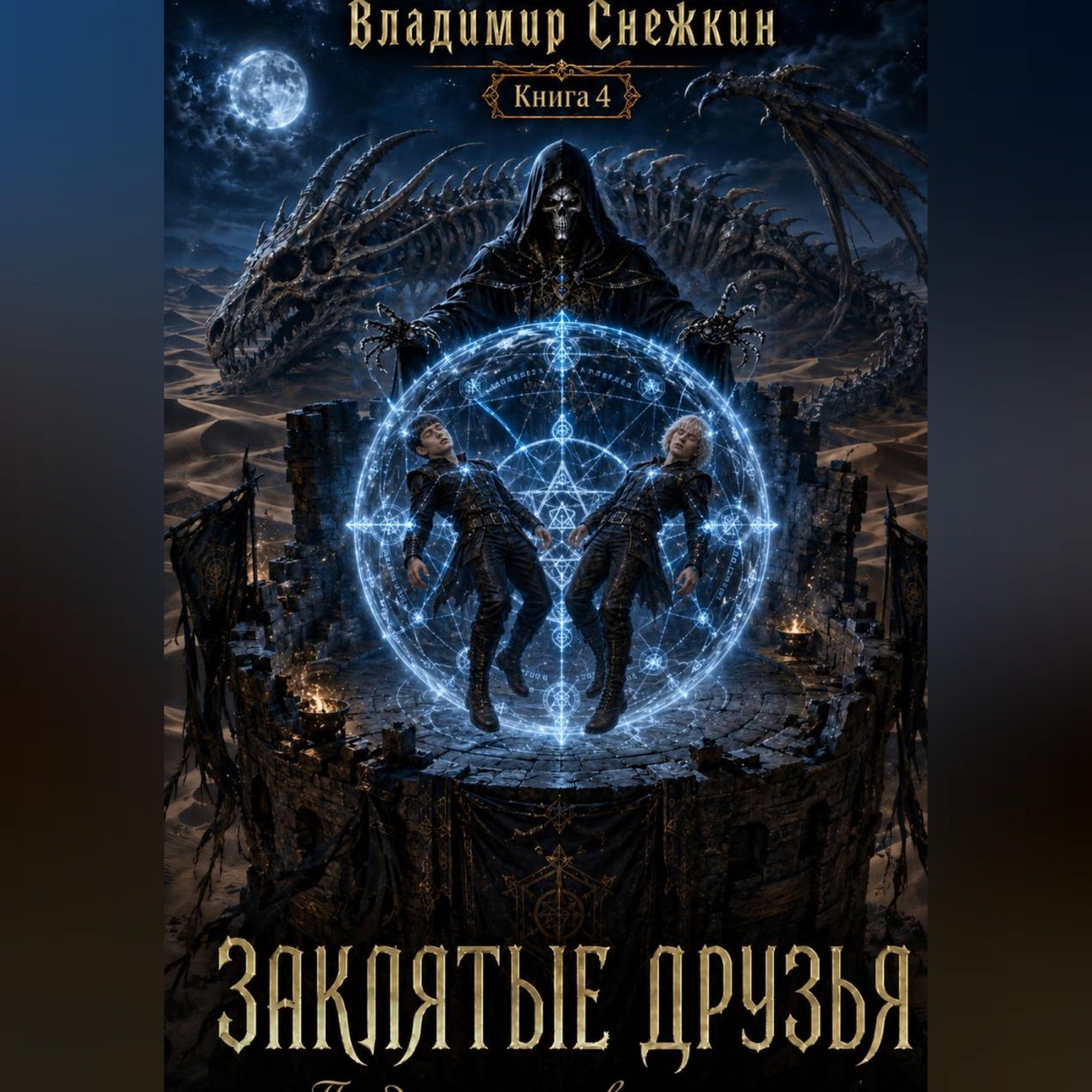Обложка книги «Заклятые друзья 4. Продираясь сквозь тернии»