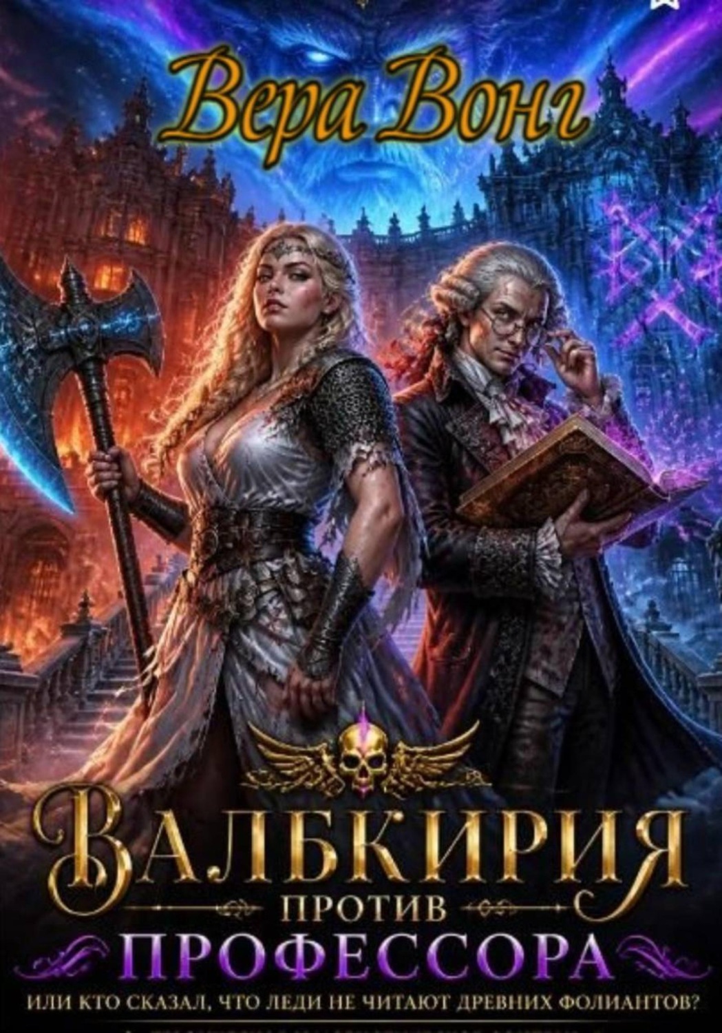 Обложка книги «Валькирия против профессора»