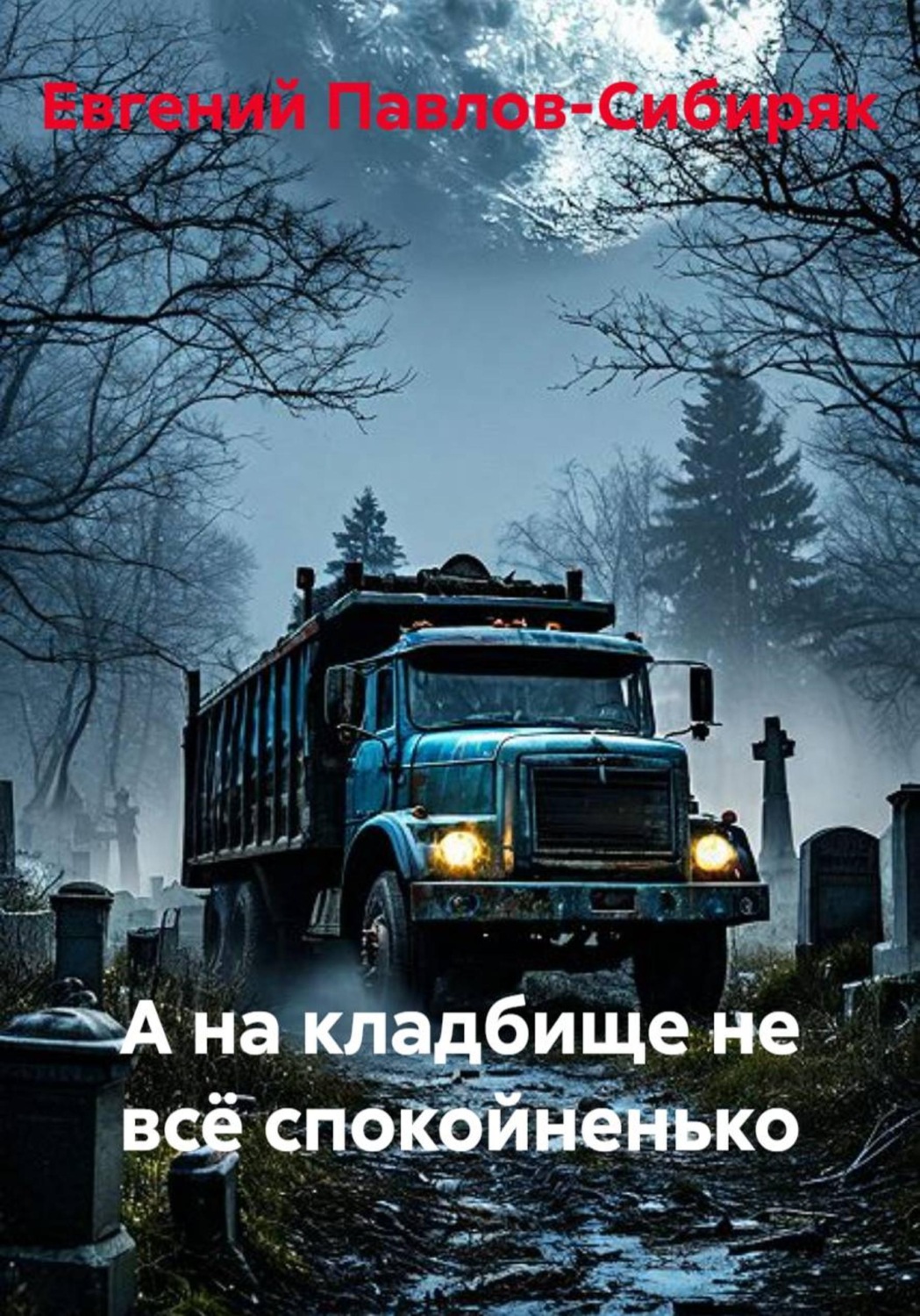 Обложка книги «А на кладбище не всё спокойненько»