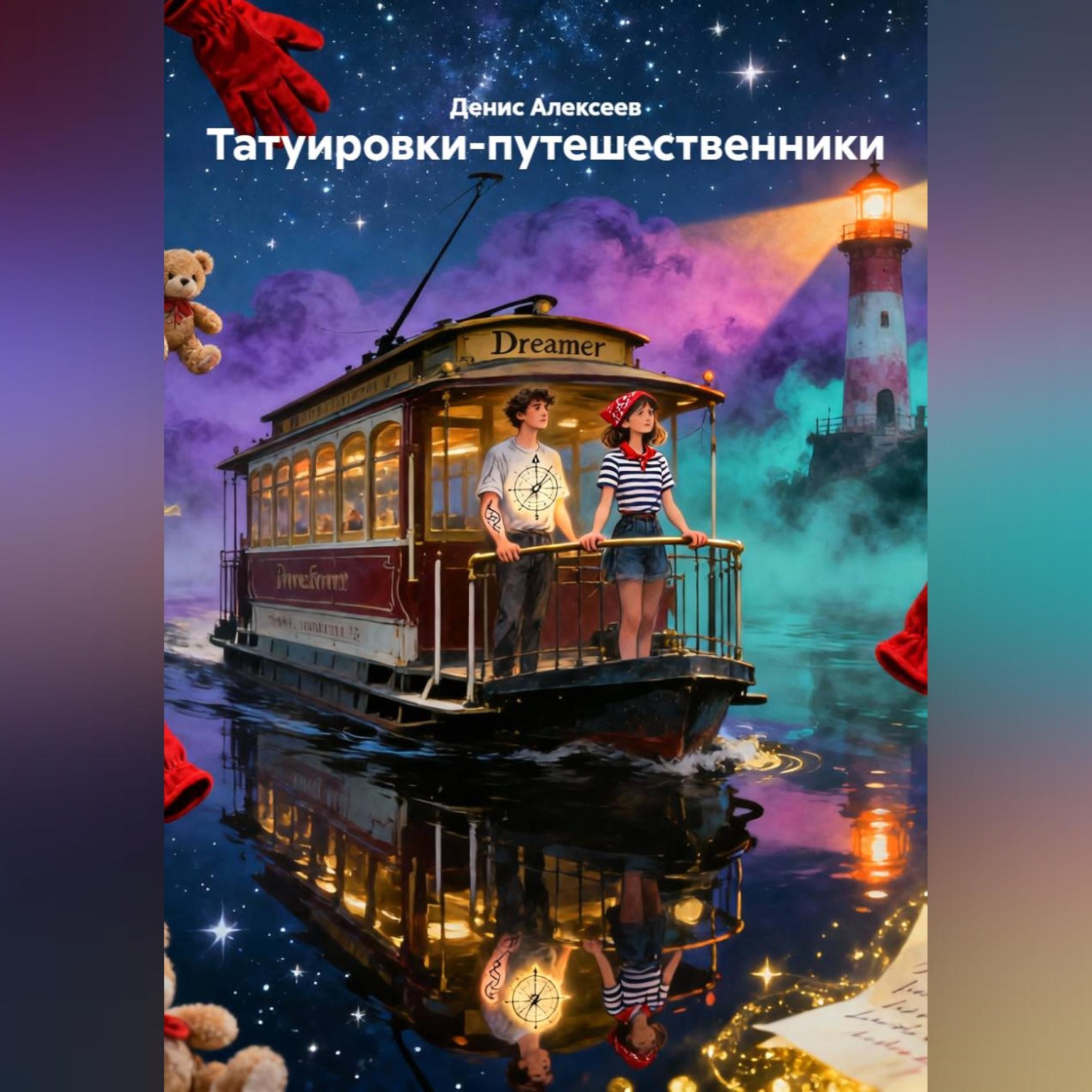 Обложка книги «Татуировки-путешественники»