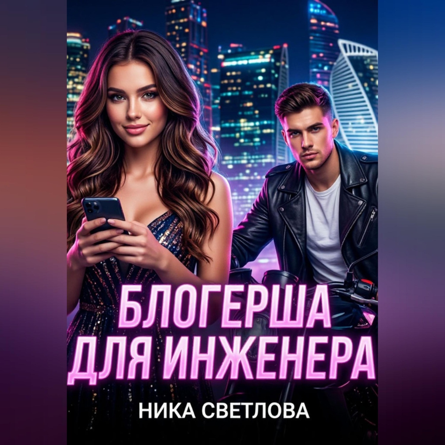 Обложка книги «Блогерша для инженера»