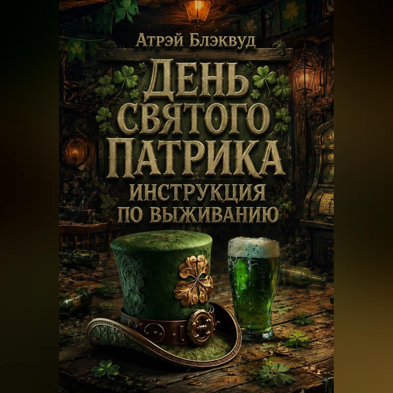 Обложка книги «День святого Патрика: инструкция по выживанию»