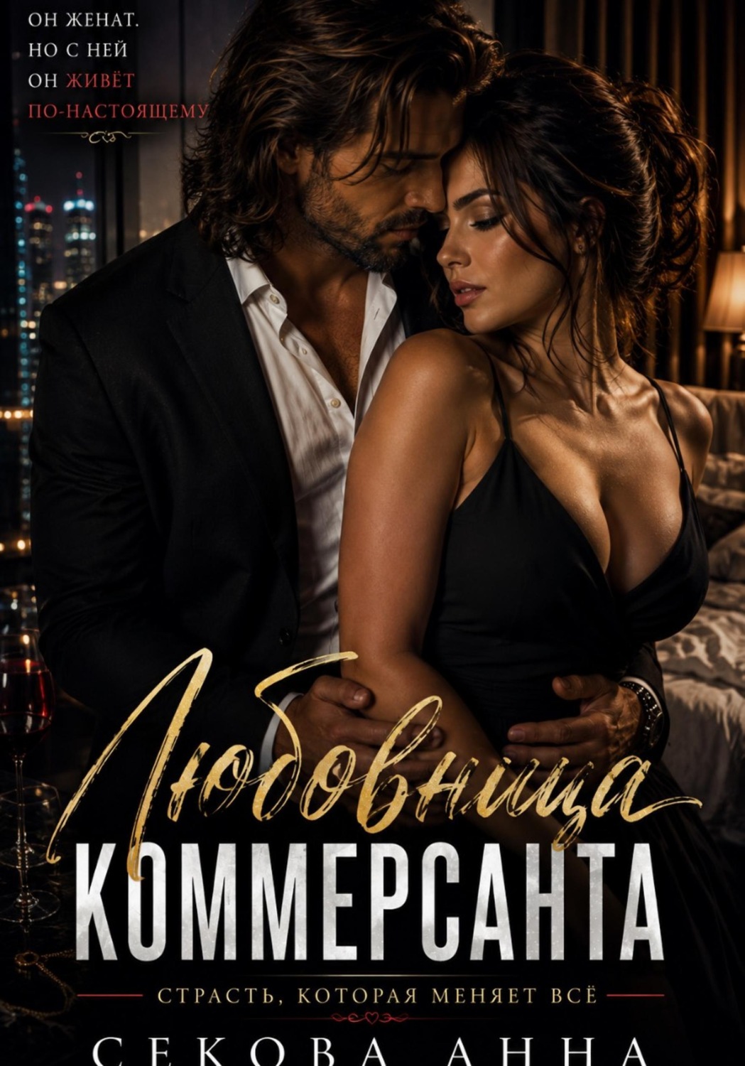 Обложка книги «Любовница коммерсанта»
