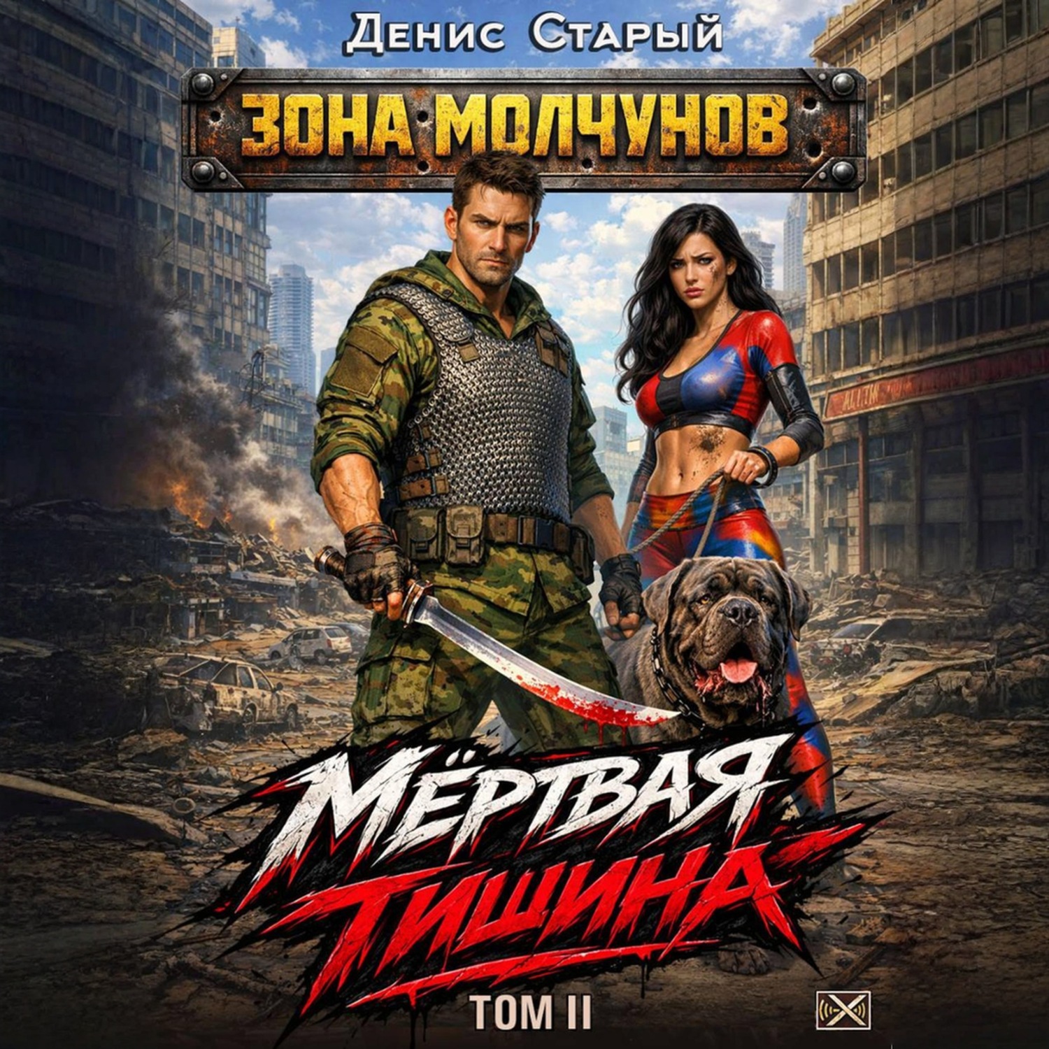 Обложка книги «Мертвая тишина. Том 2»