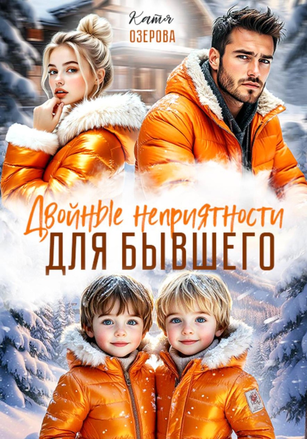 Обложка книги «Двойные неприятности для бывшего»