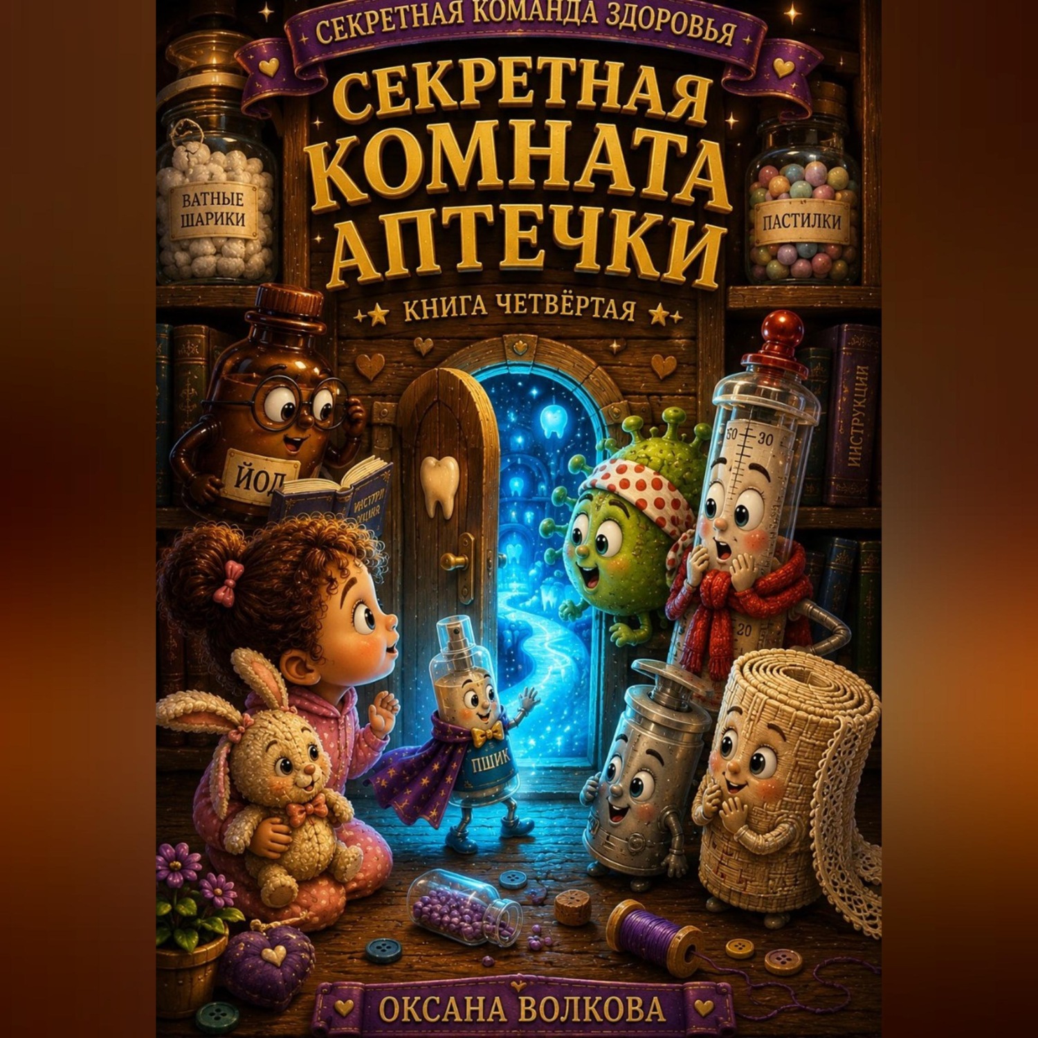 Обложка книги «Секретная комната аптечки»