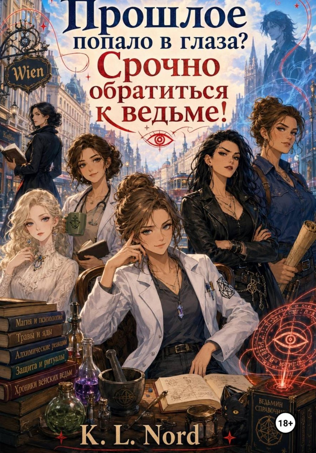 Обложка книги «Прошлое попало в глаза? Срочно обратиться к ведьме!»