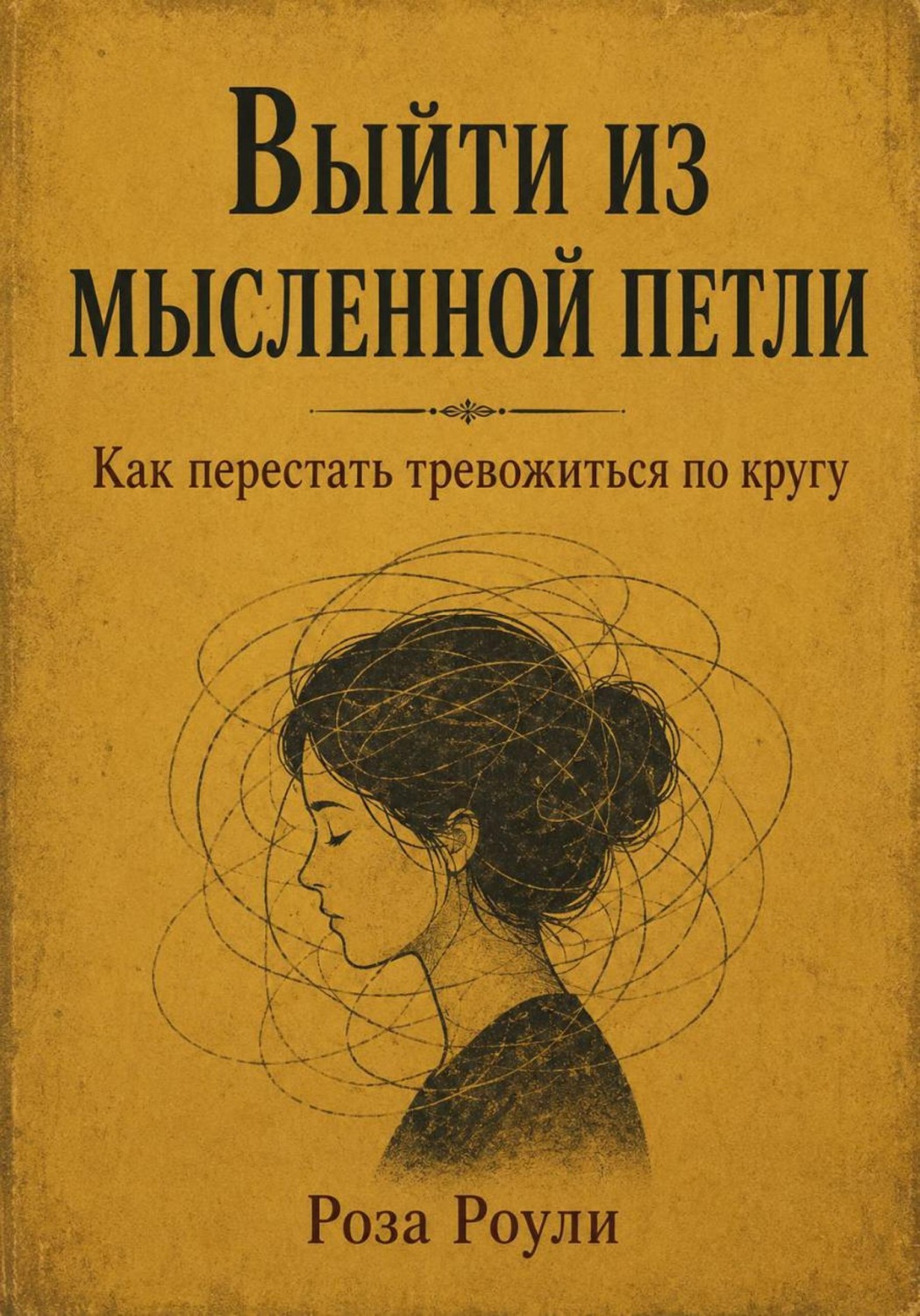 Обложка книги «Выйти из мысленной петли. Как перестать тревожиться по кругу»