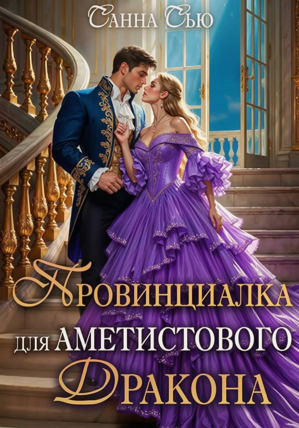 Обложка книги «Провинциалка для Аметистового дракона»
