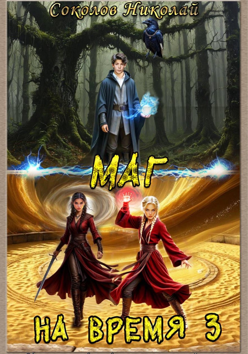 Обложка книги «Маг на время 3. Академия»