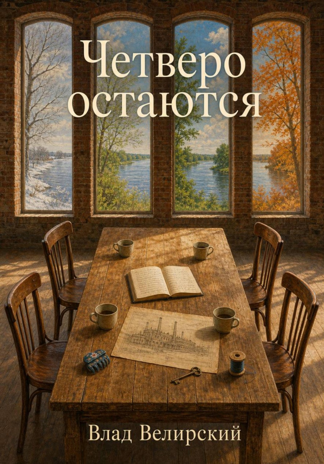 Обложка книги «Четверо остаются»