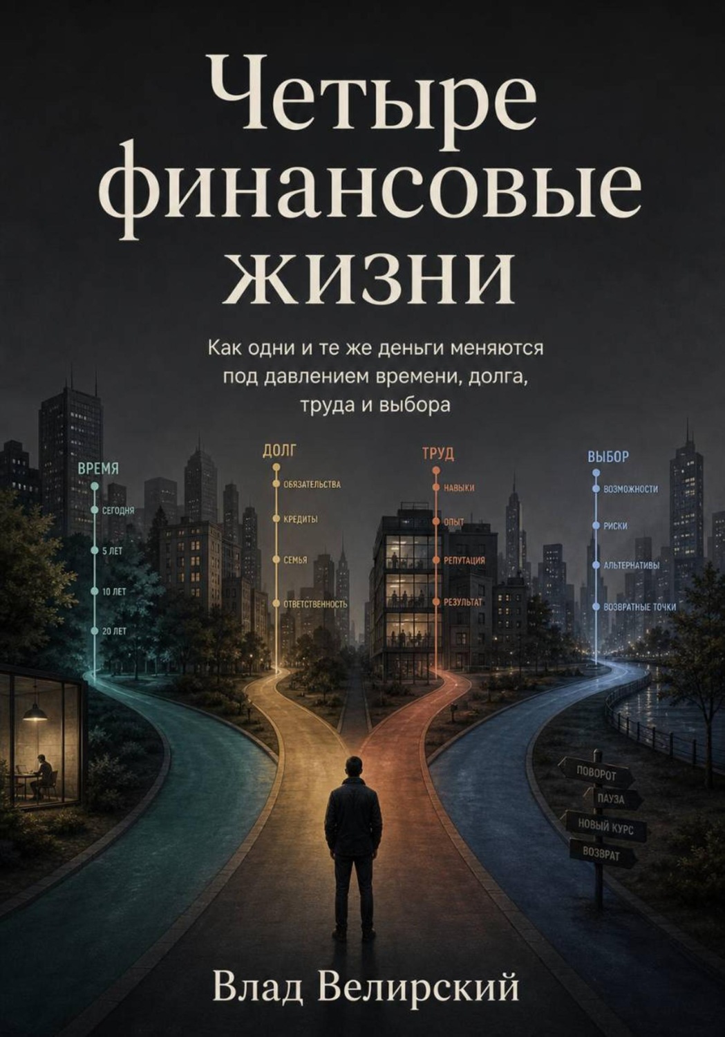 Обложка книги «Четыре финансовые жизни»