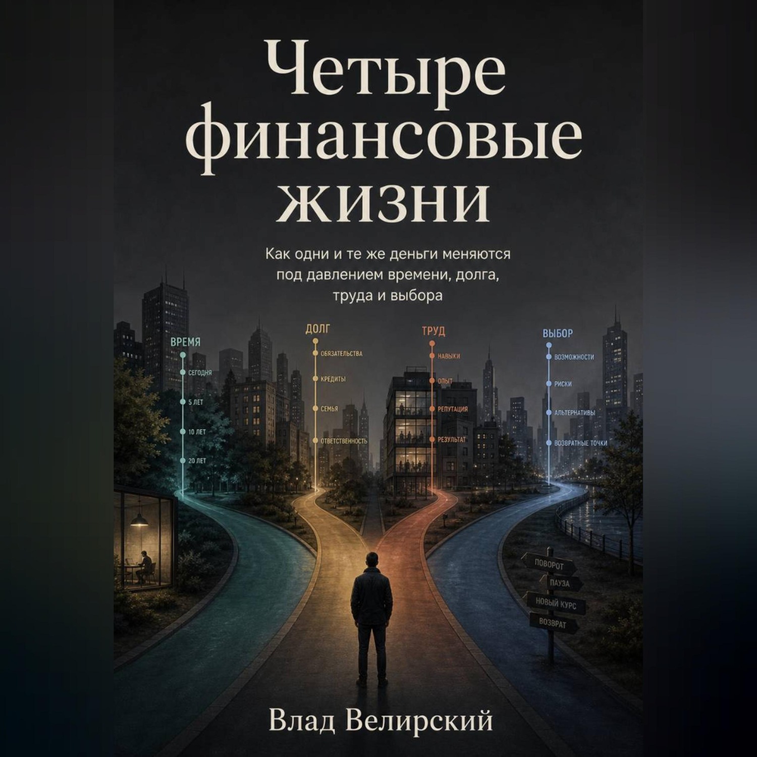 Обложка книги «Четыре финансовые жизни»