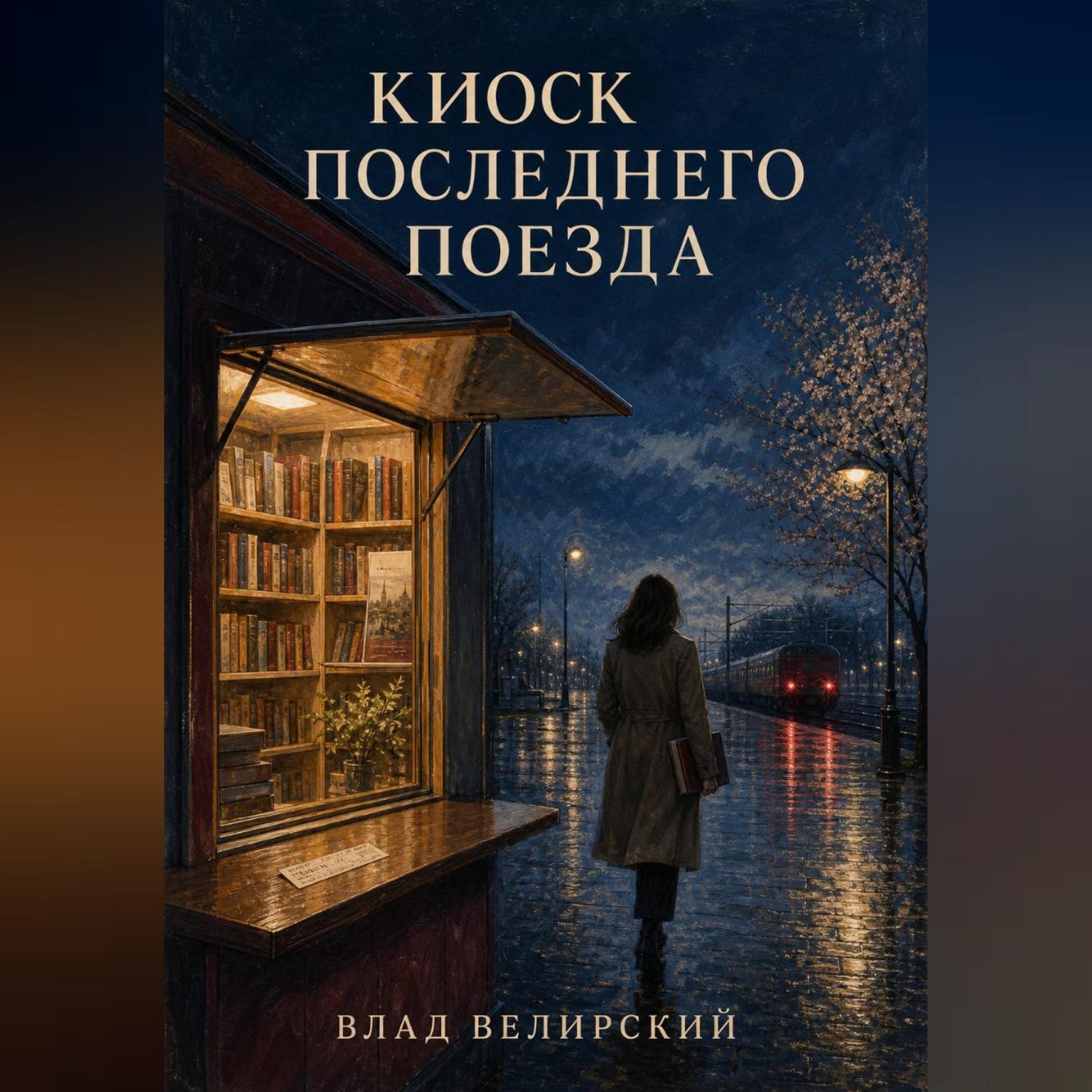 Обложка книги «Киоск последнего поезда»