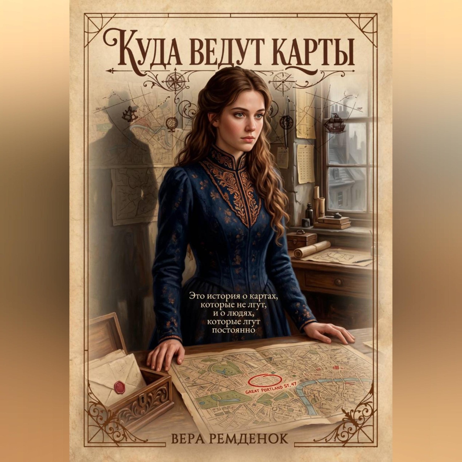 Обложка книги «Куда ведут карты»