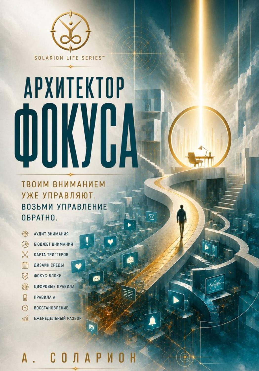 Обложка книги «Архитектор фокуса» — A. Solarion