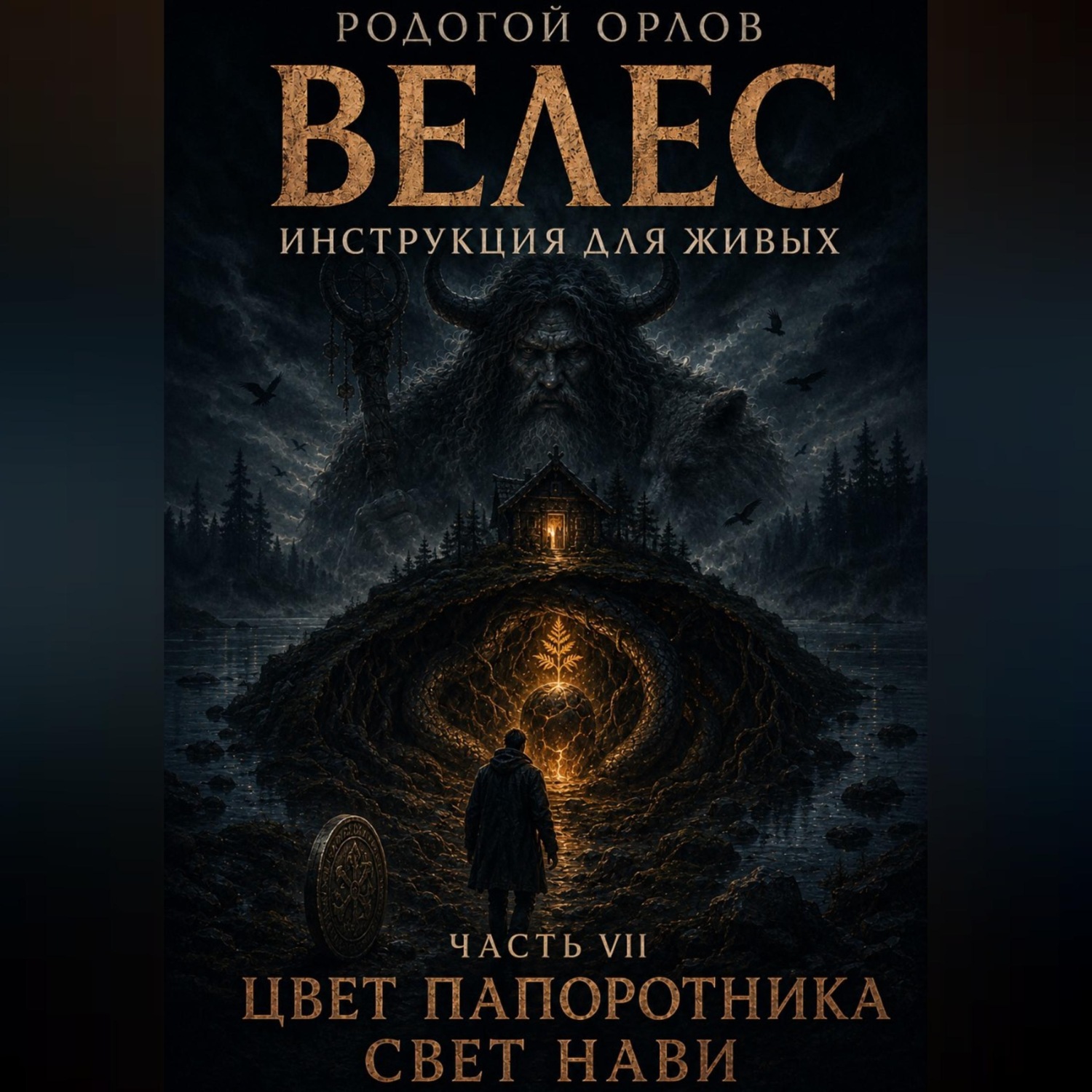 Обложка книги «Велес - инструкция для живых. Часть 7. Цвет папоротника - свет нави.»