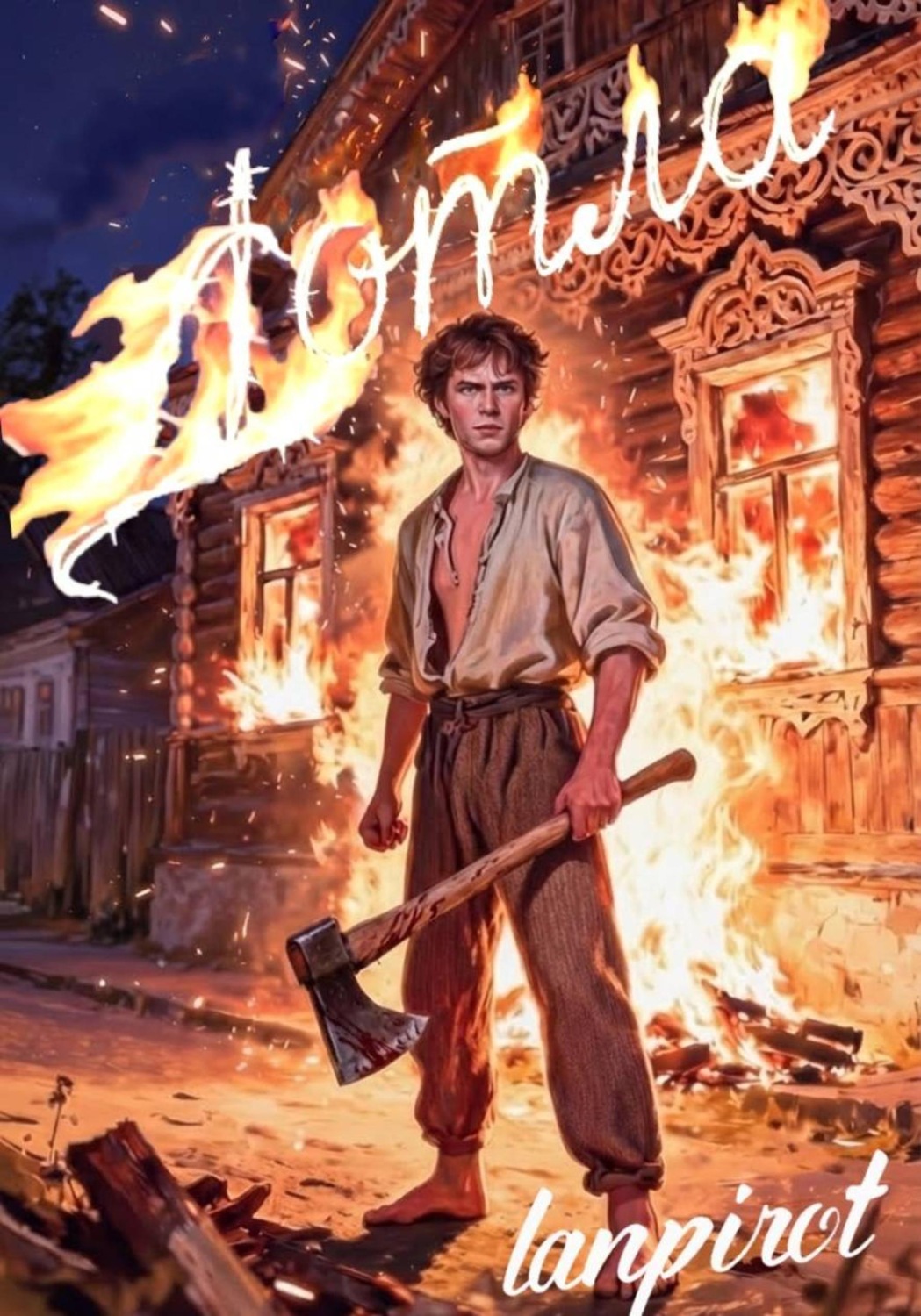 Обложка книги «Дотла»