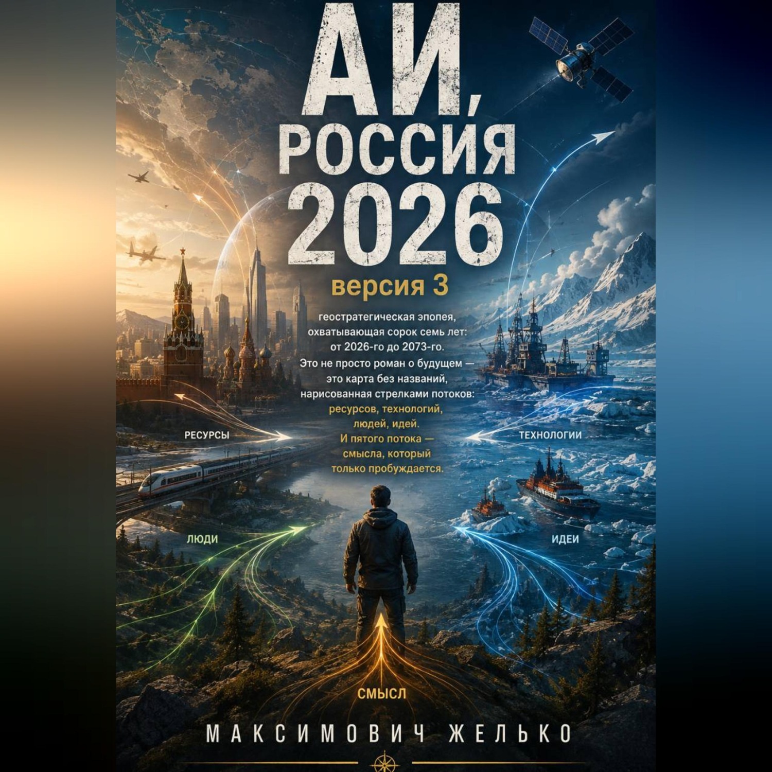 Обложка книги «АИ, Россия 2026+ версия 3»
