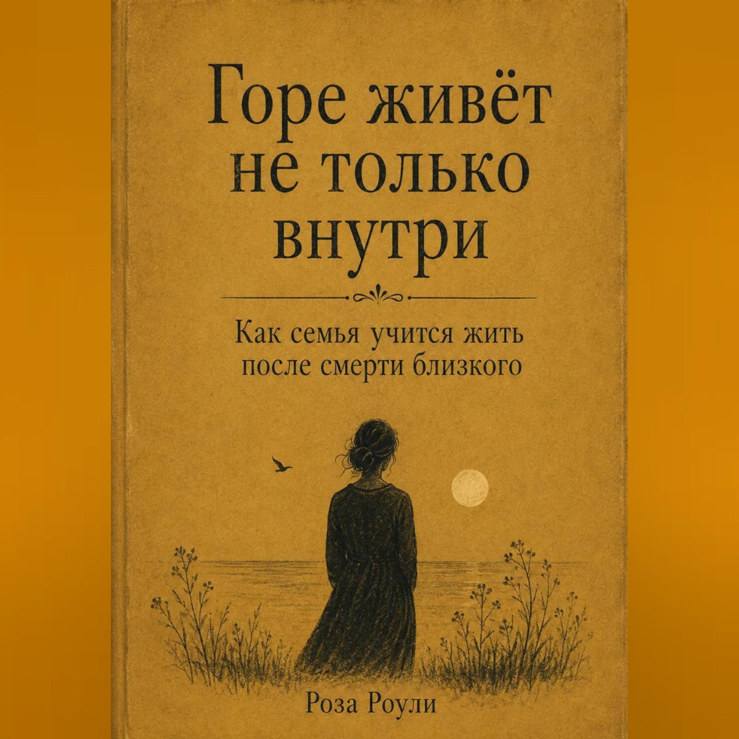 Обложка книги «Горе живёт не только внутри. Как семья учится жить после смерти близкого»