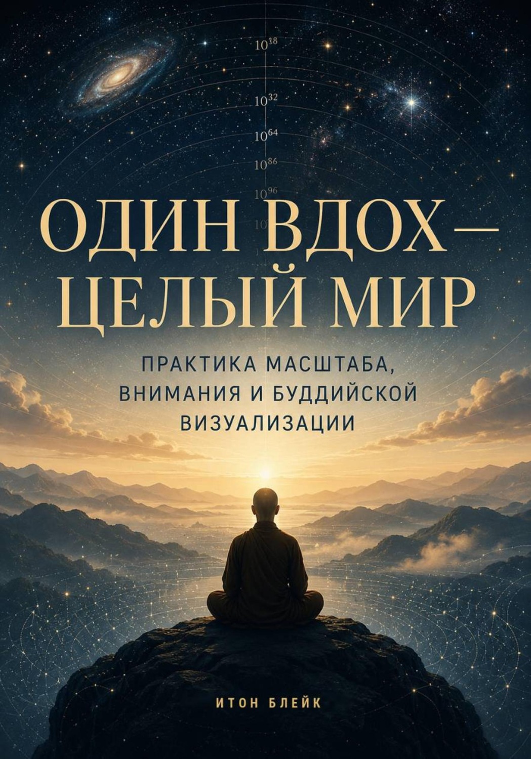 Обложка книги «Один вдох — целый мир. Практика масштаба, внимания и буддийской визуализации»
