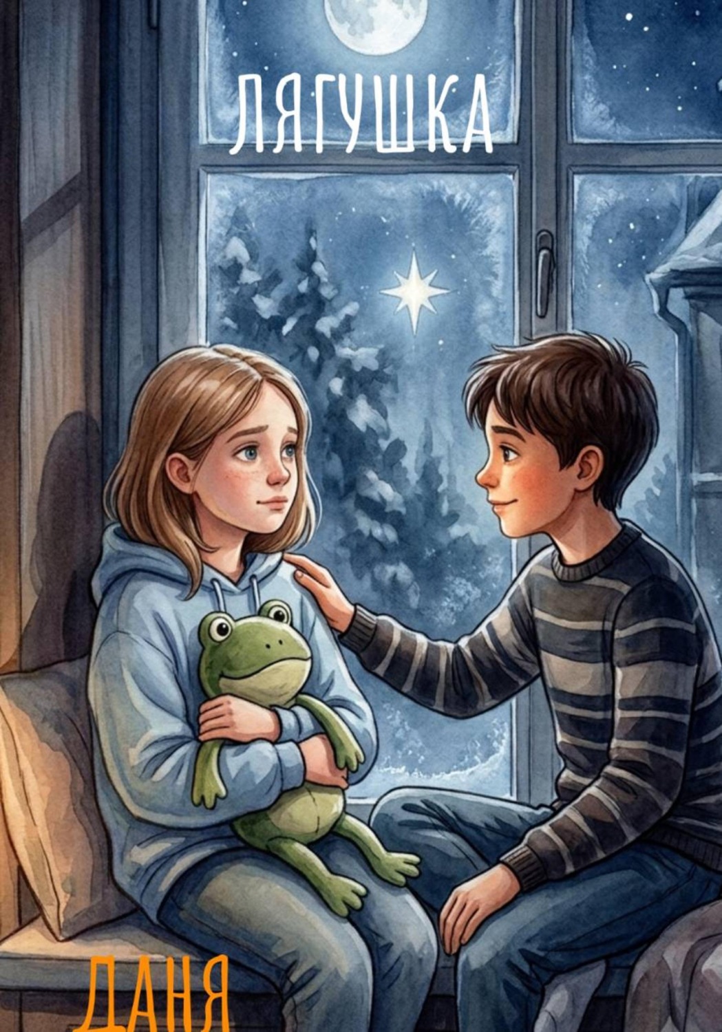 Обложка книги «Лягушка»
