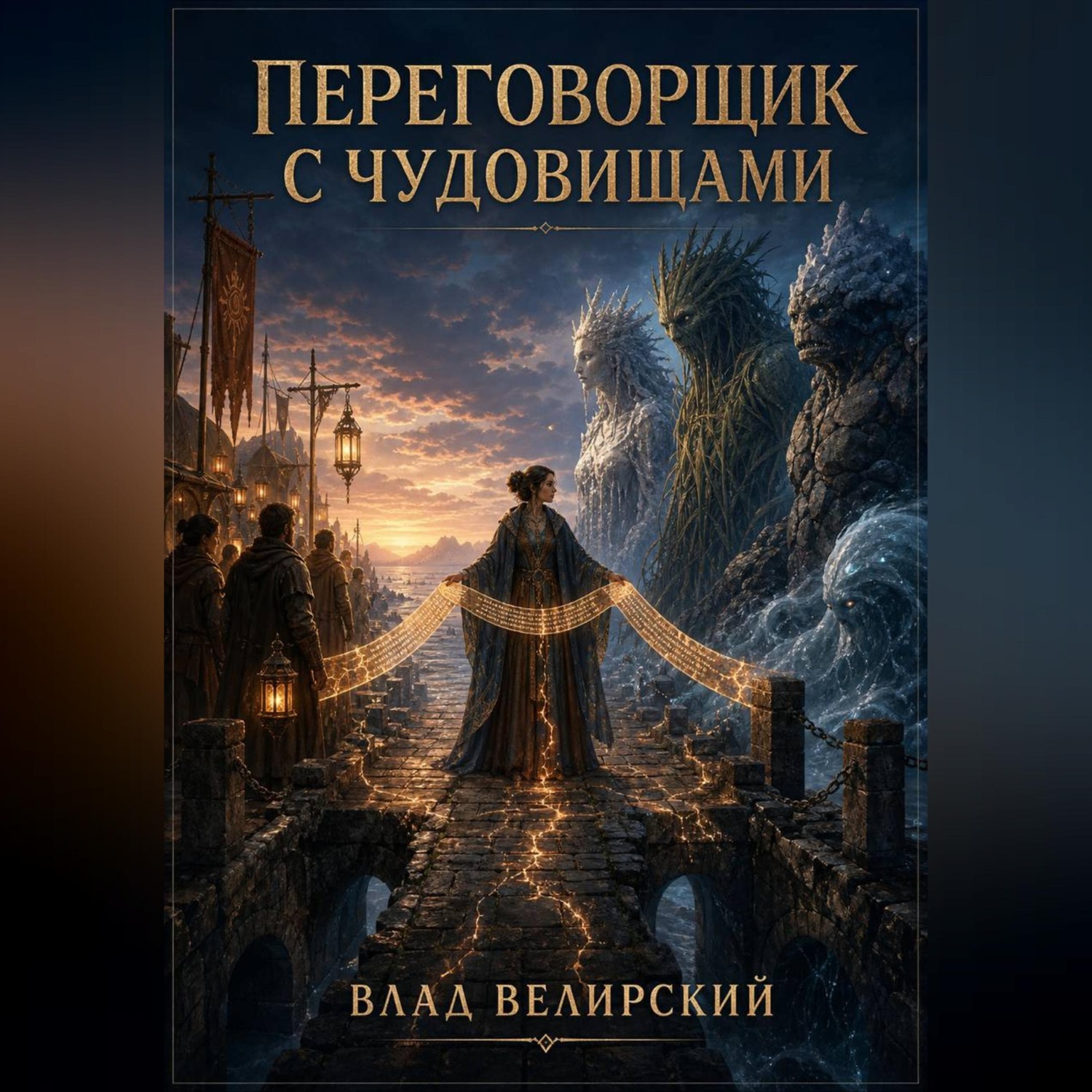 Обложка книги «Переговорщик с чудовищами»