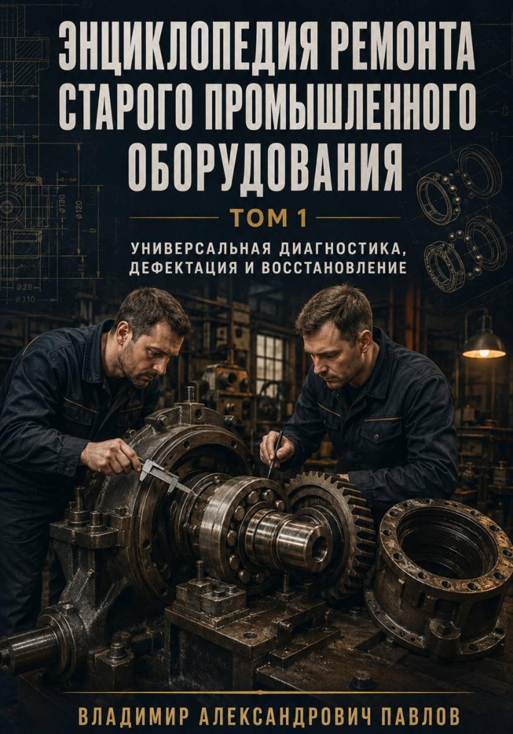 Обложка книги «Энциклопедия ремонта старого промышленного оборудования»