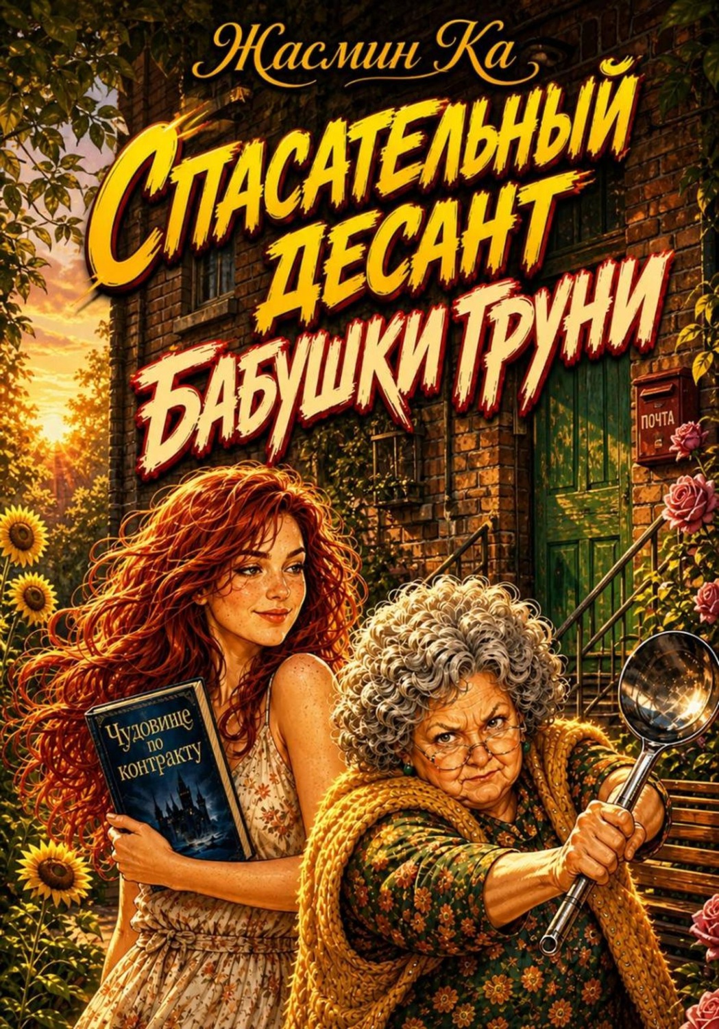 Обложка книги «Спасательный десант бабушки Груни»