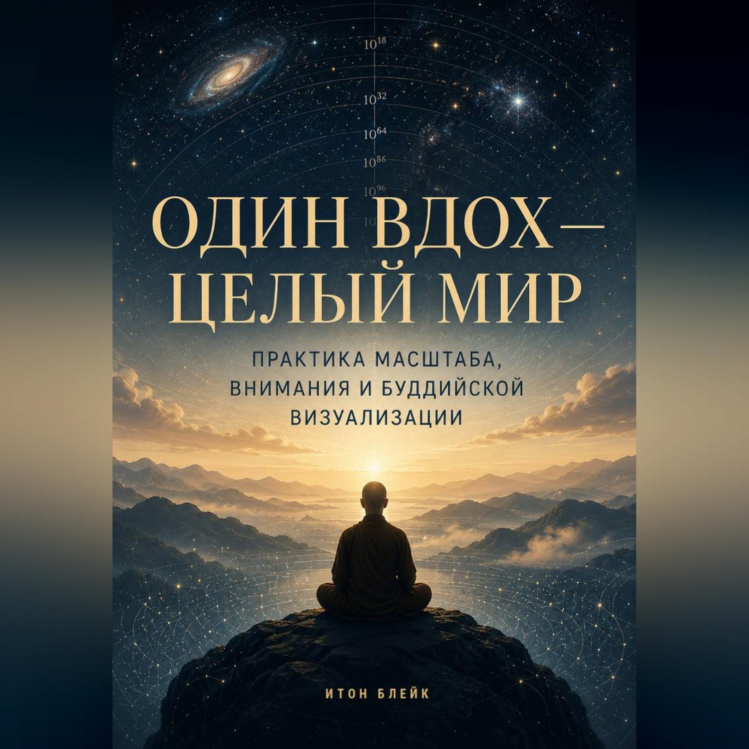 Обложка книги «Один вдох — целый мир. Практика масштаба, внимания и буддийской визуализации»