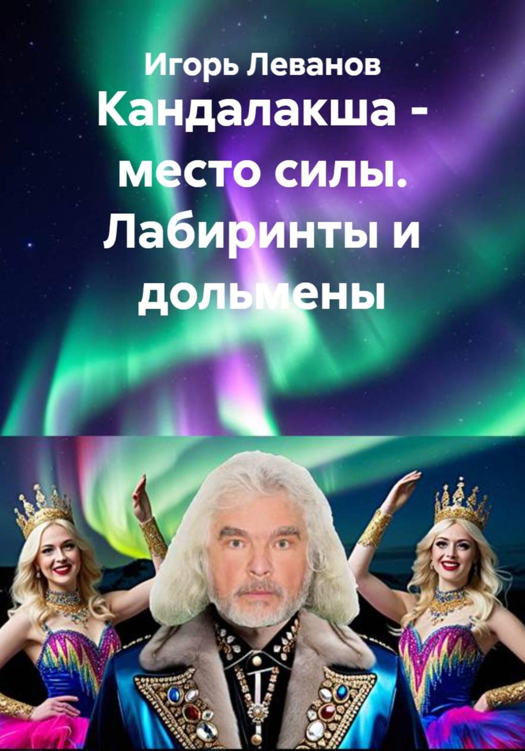 Обложка книги «Кандалакша - место силы. Лабиринты и дольмены»