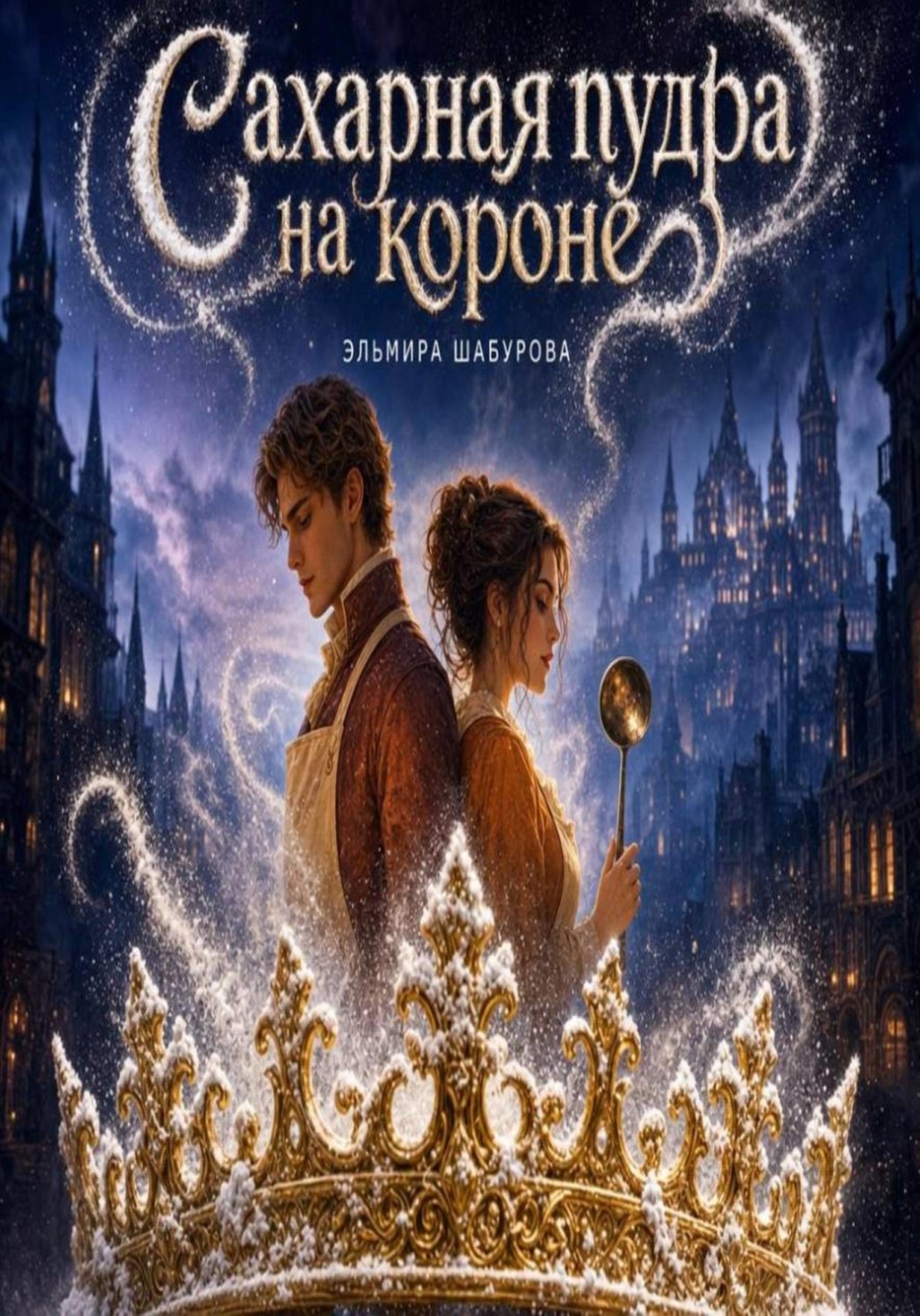 Обложка книги «Сахарная пудра на короне»